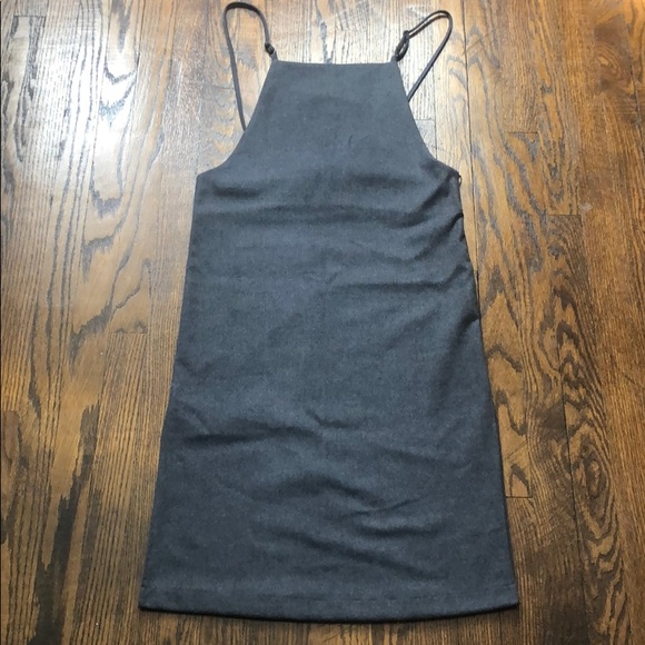 Noul/Oak & Fort Corp Dresses & Skirts - Noul (Oak & Fort) Gray overall bib dress